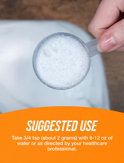 Bulksupplements Taurine Powder - Gluten Free, 2G per Serving - 500 Grams (1.1 Lbs) - 250 Servings