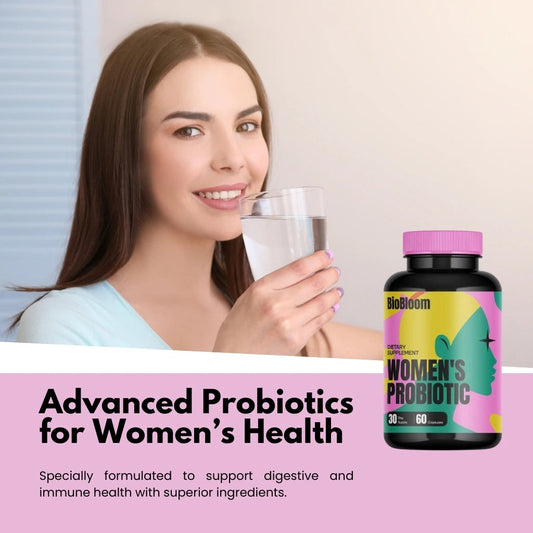 Womens Probiotics Gut, Digestive & Feminine Health Support