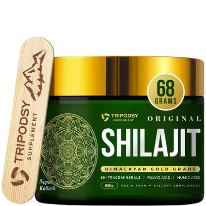 Pure Himalayan Shilajit Resin minerals and nutrients packed